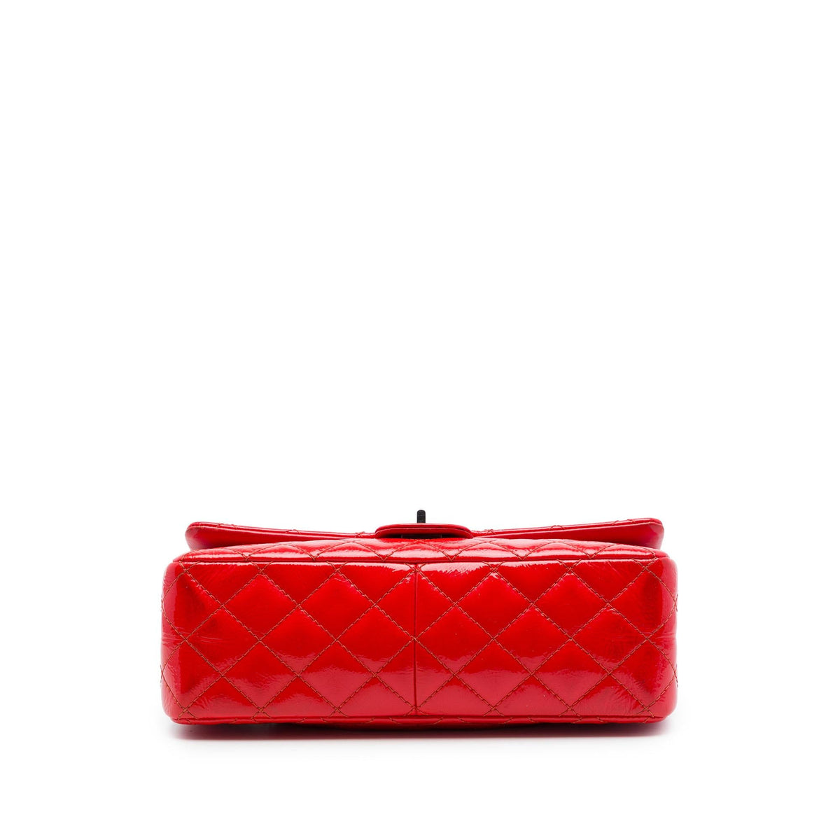 Chanel Quilted Crinkled Patent Reissue 2.55 Double Flap 226