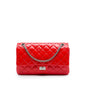 Chanel Quilted Crinkled Patent Reissue 2.55 Double Flap 226