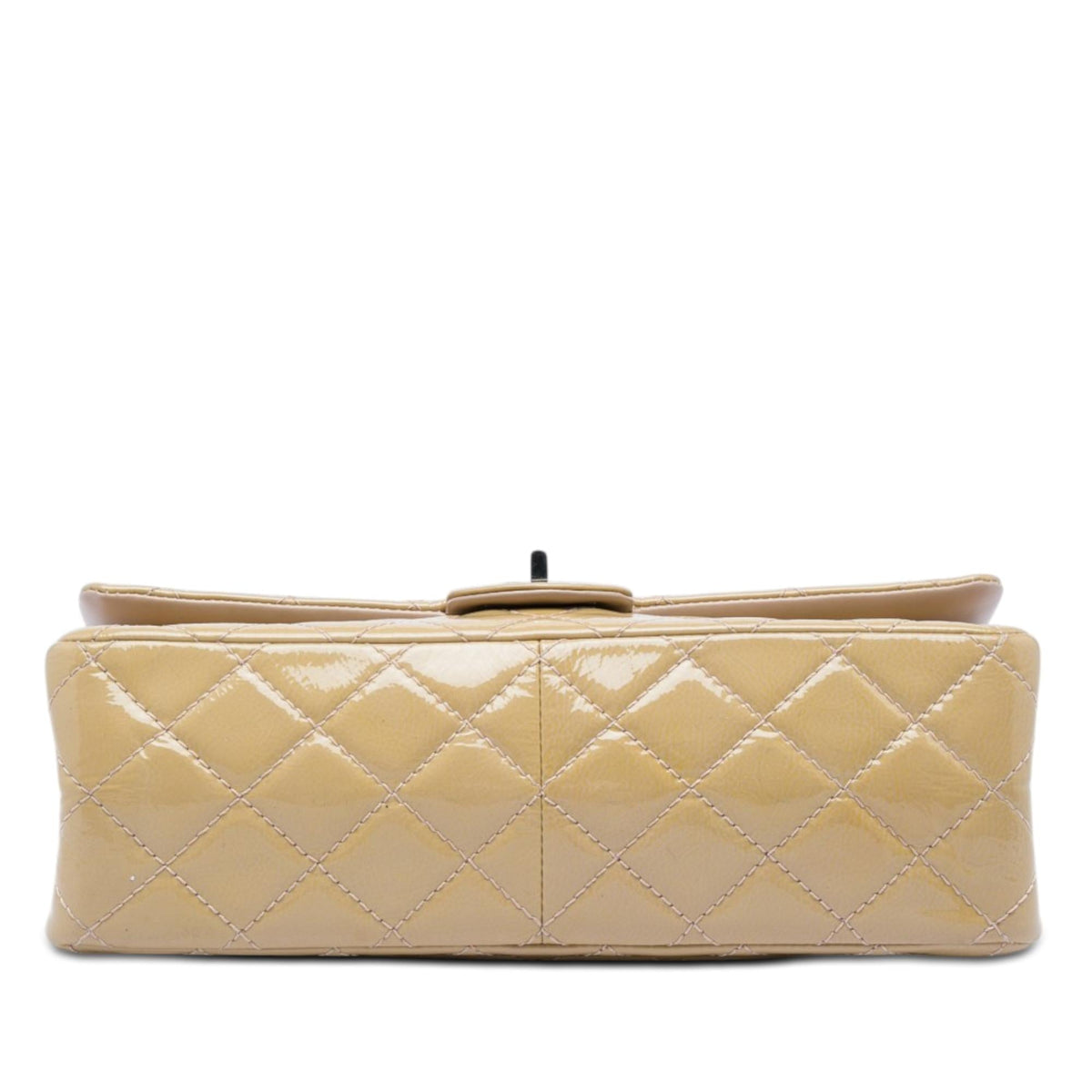 Chanel Quilted Crinkled Patent Reissue 2.55 Double Flap 226