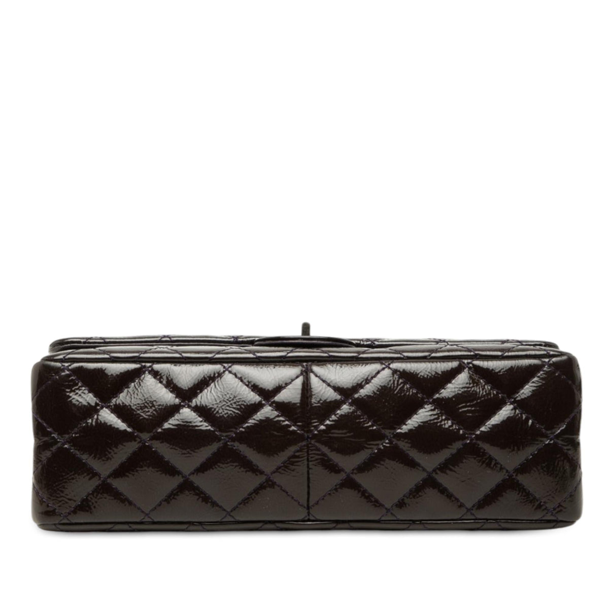 Chanel Quilted Crinkled Patent Reissue 2.55 Double Flap 226