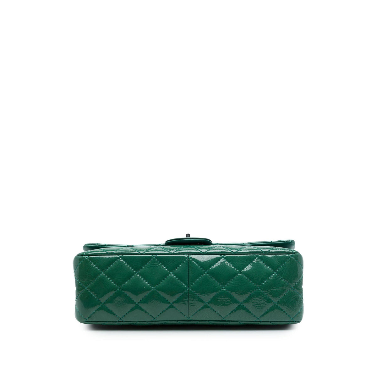 Chanel Quilted Crinkled Patent Reissue 2.55 Double Flap 227