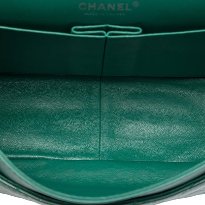 Chanel Quilted Crinkled Patent Reissue 2.55 Double Flap 227