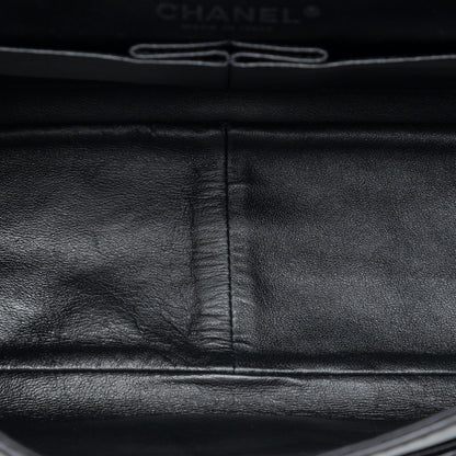 Chanel Quilted Crinkled Patent Reissue 2.55 Double Flap 227
