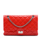 Chanel Quilted Crinkled Patent Reissue 2.55 Double Flap 227