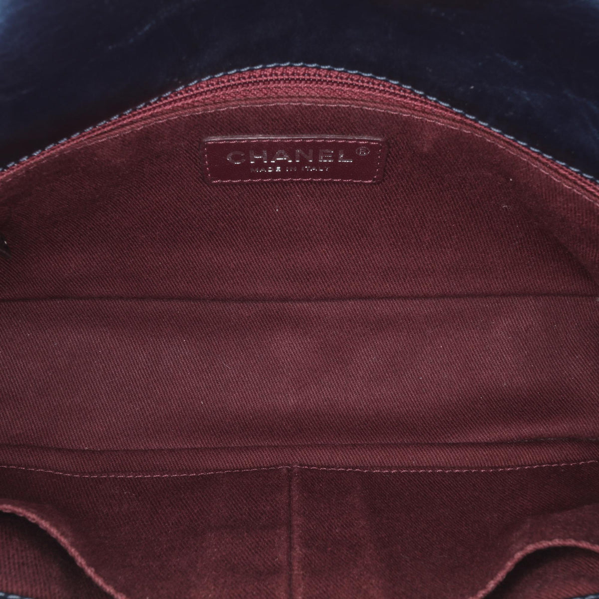 Chanel Quilted Glazed Calfskin Coco Pleats Flap