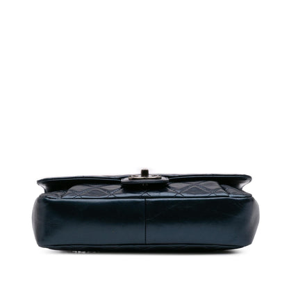 Chanel Quilted Glazed Calfskin Coco Pleats Flap