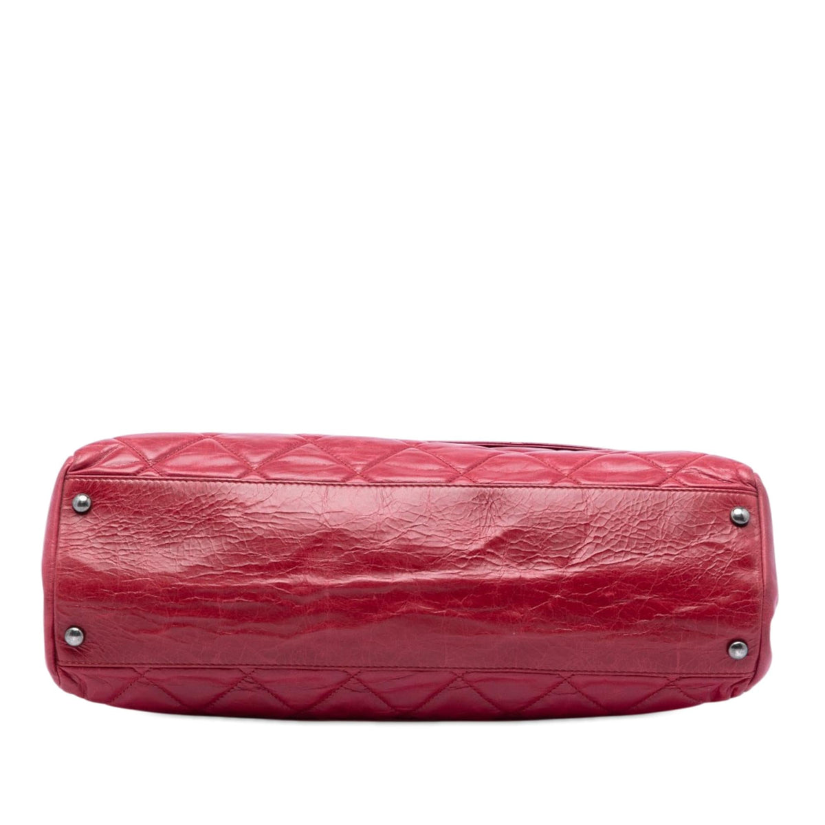 Chanel Quilted Glazed Calfskin Convertible Boy Top Handle Bag