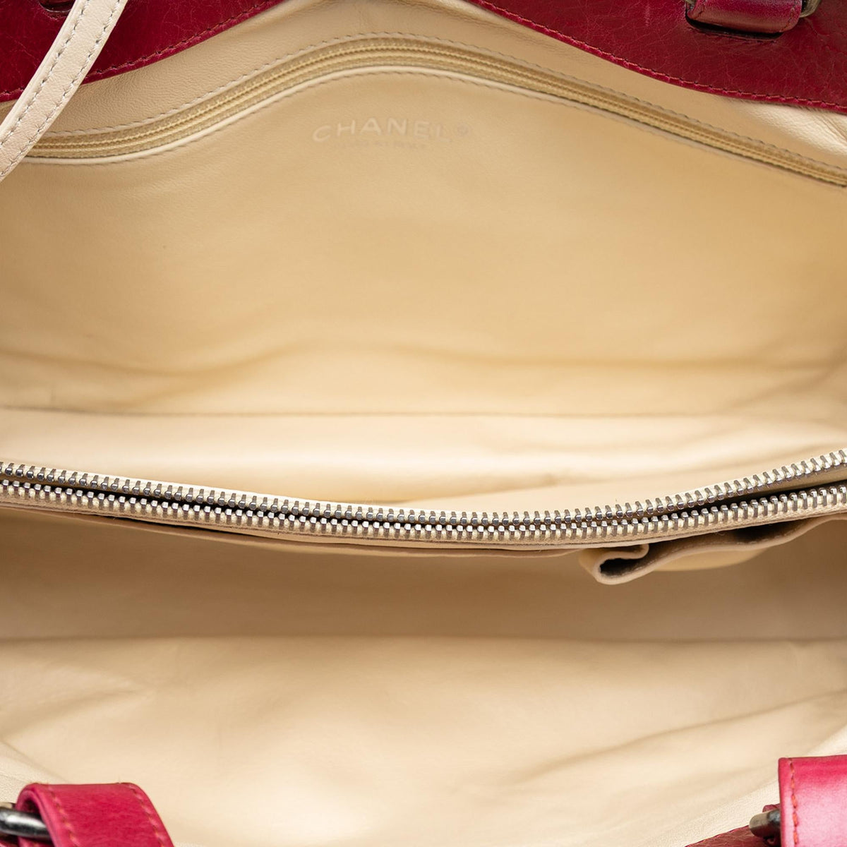 Chanel Quilted Glazed Calfskin Convertible Boy Top Handle Bag