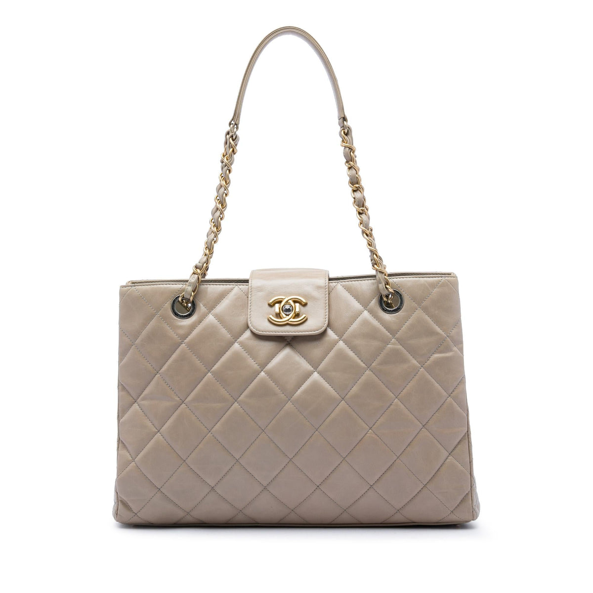 Chanel Quilted Glazed Calfskin Daily Walk Tote