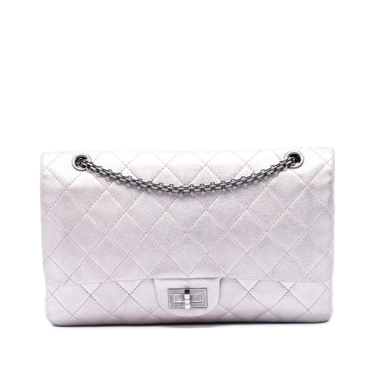 Chanel Quilted Iridescent Lambskin Reissue 2.55 Double Flap 227
