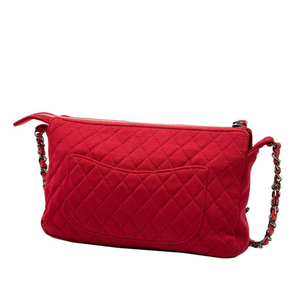 Chanel Quilted Jersey Hawaii Crossbody
