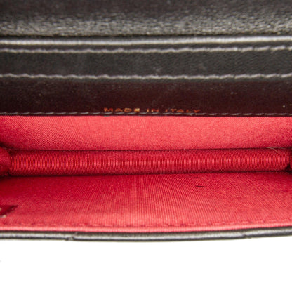 Chanel Quilted Lambskin 19 Flap Coin Purse With Chain