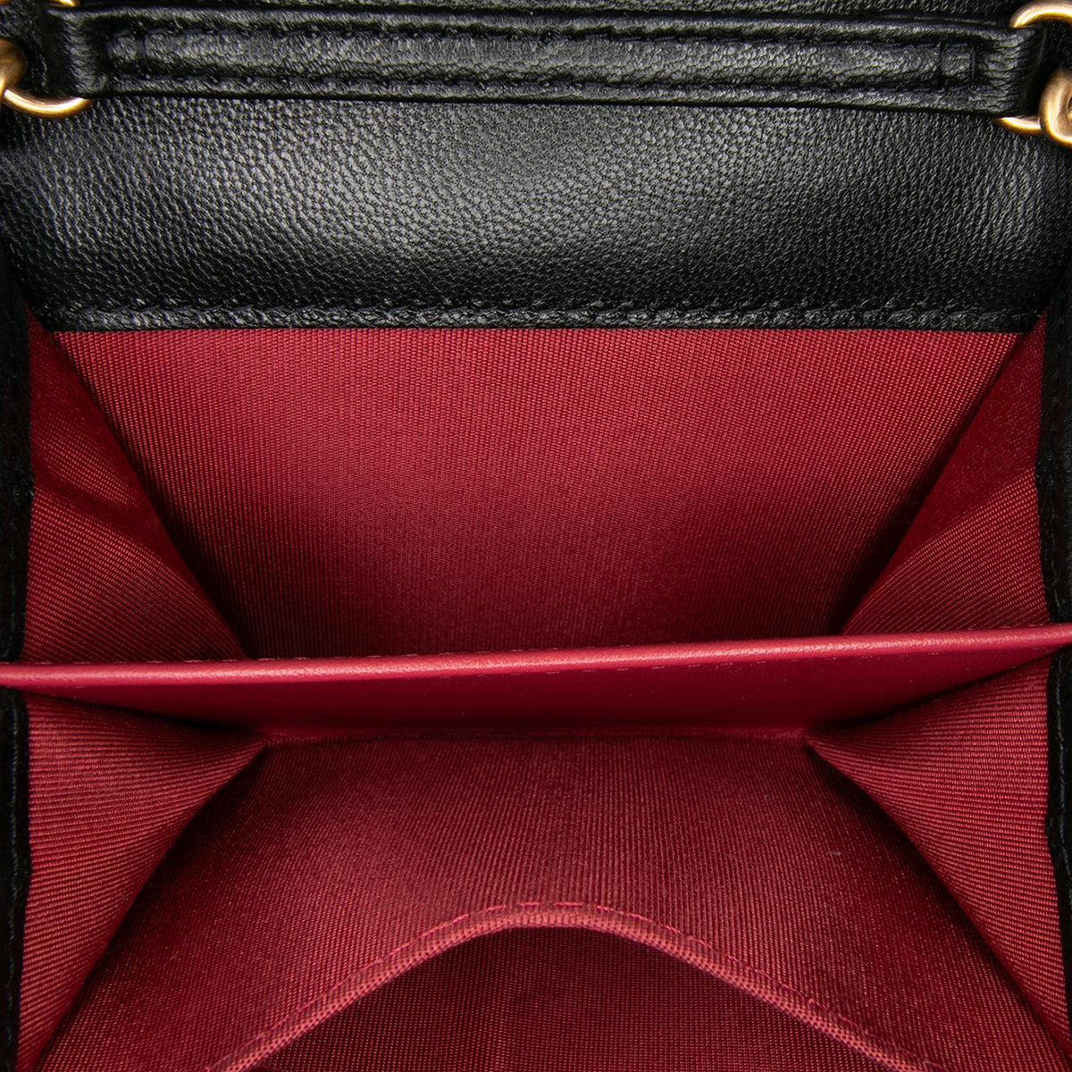 Chanel Quilted Lambskin 19 Flap Coin Purse With Chain