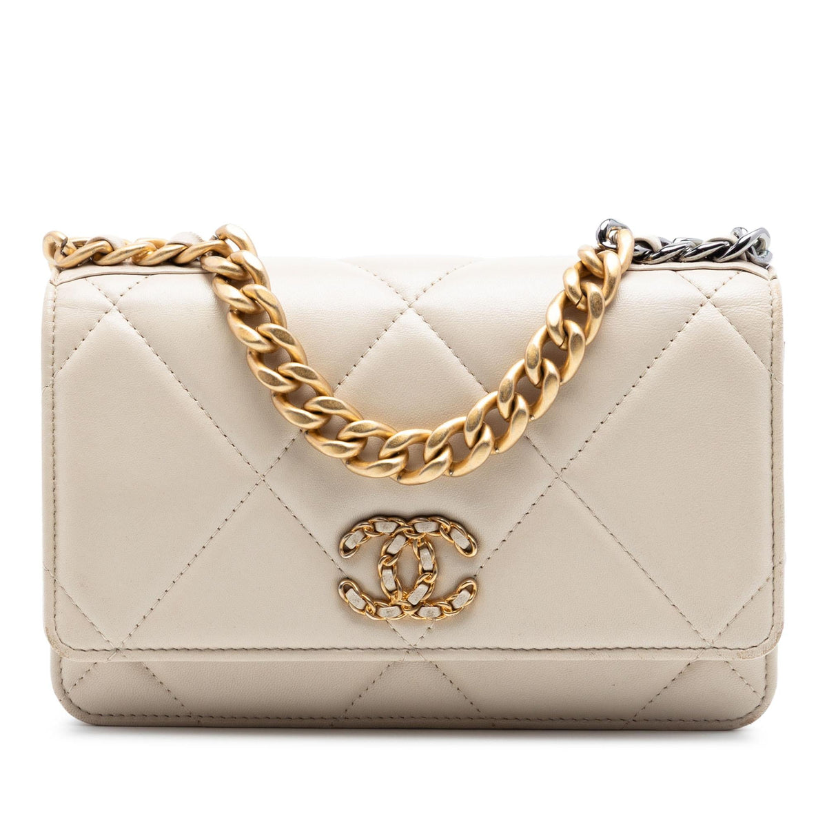 Chanel Quilted Lambskin 19 Wallet on Chain