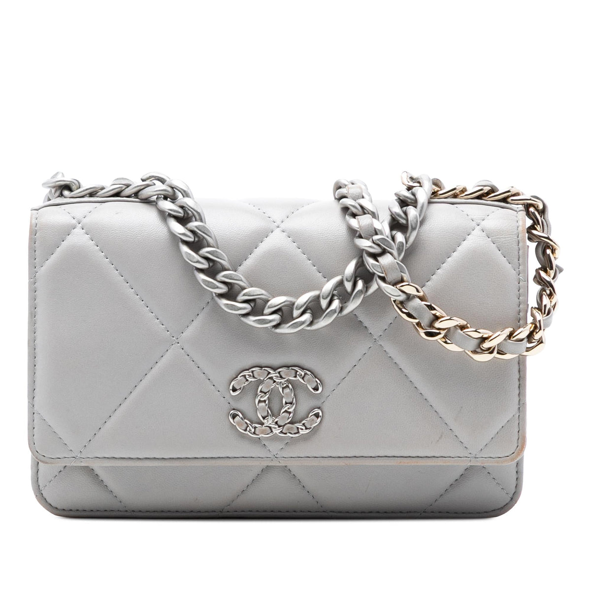 Chanel Quilted Lambskin 19 Wallet on Chain