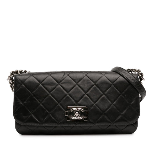 Chanel Quilted Lambskin Boy Accordion Flap
