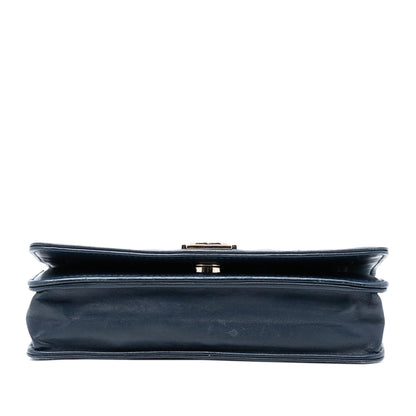 Chanel Quilted Lambskin Boy Wallet On Chain