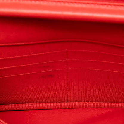 Chanel Quilted Lambskin Boy Wallet On Chain