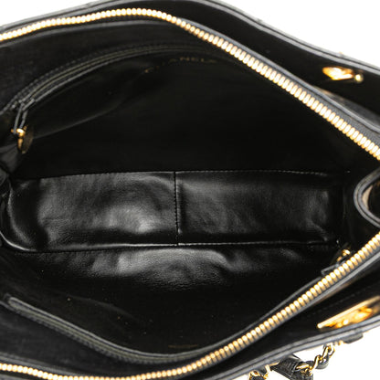 Chanel Quilted Lambskin CC Charm Tote