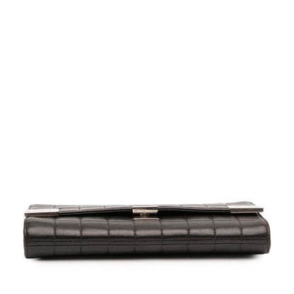 Chanel Quilted Lambskin Chocolate Bar Shoulder Bag