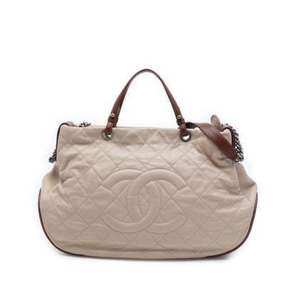 Chanel Quilted Lambskin Country Chic Satchel