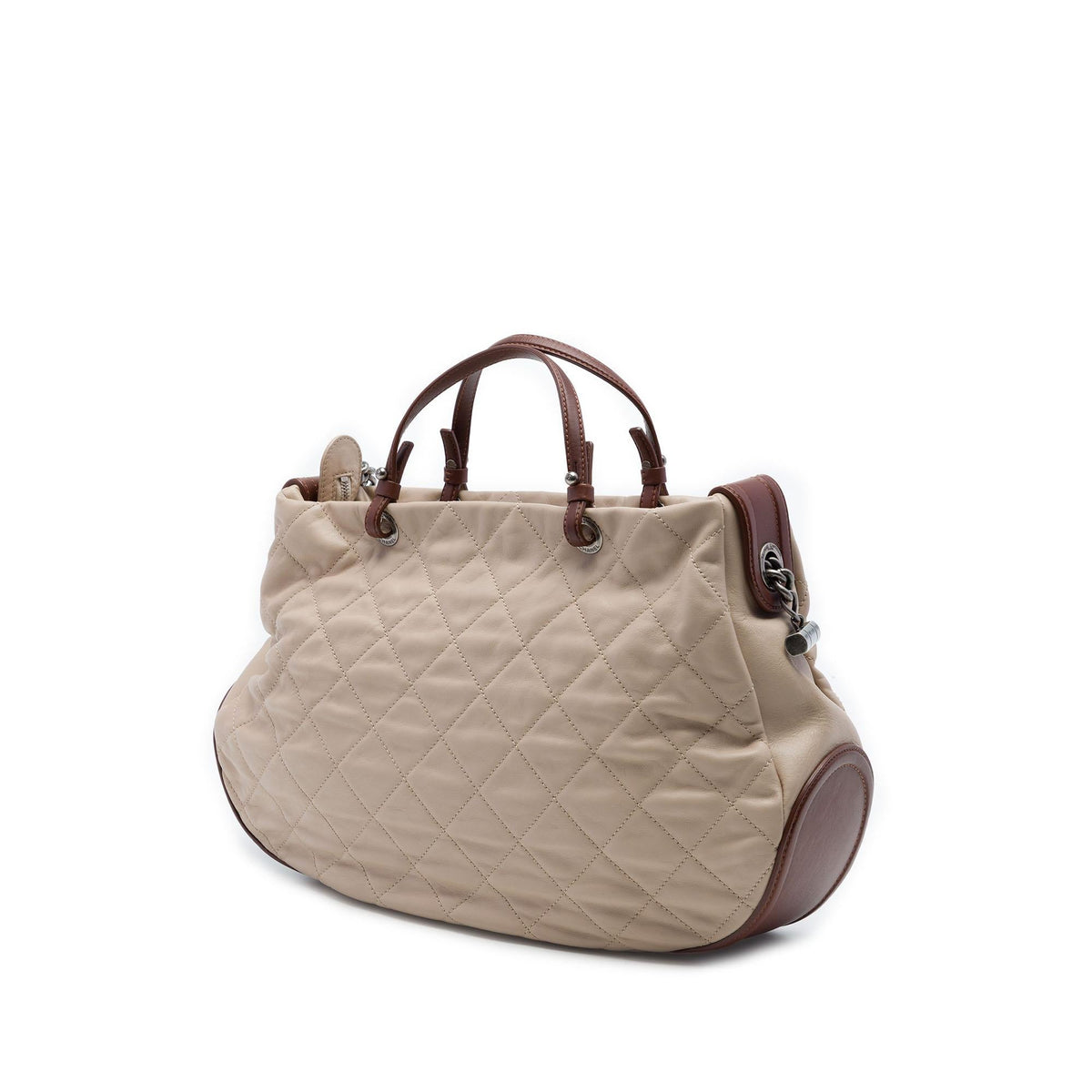 Chanel Quilted Lambskin Country Chic Satchel