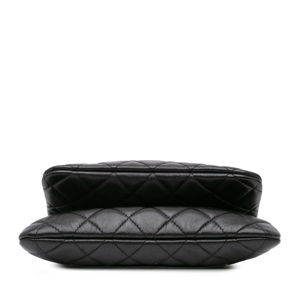 Chanel Quilted Lambskin Double Case with Chain