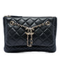 Chanel Quilted Lambskin Double Case with Chain