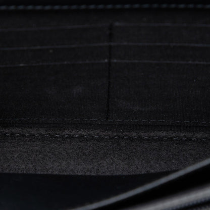 Chanel Quilted Lambskin Double Stitch Boy Wallet On Chain