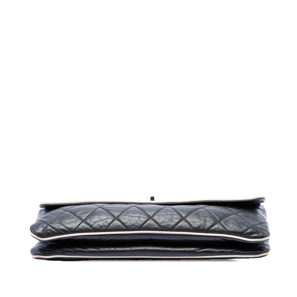 Chanel Quilted Lambskin East West Mademoiselle Flap