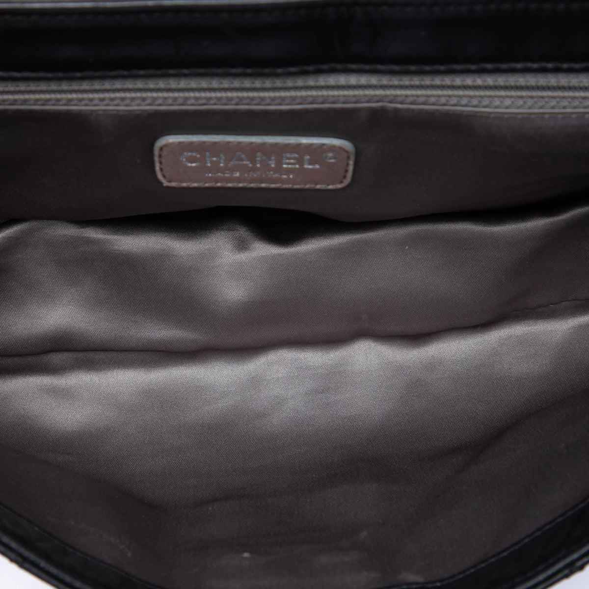 Chanel Quilted Lambskin East West Mademoiselle Flap