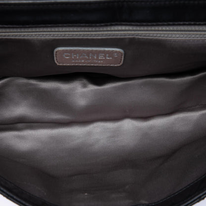 Chanel Quilted Lambskin East West Mademoiselle Flap