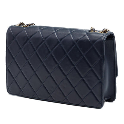 Chanel Quilted Lambskin Golden Class Flap