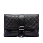 Chanel Quilted Lambskin Grip Clutch