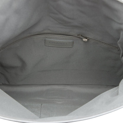 Chanel Quilted Lambskin Grip Clutch