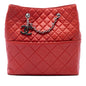Chanel Quilted Lambskin In The Business North South Tote
