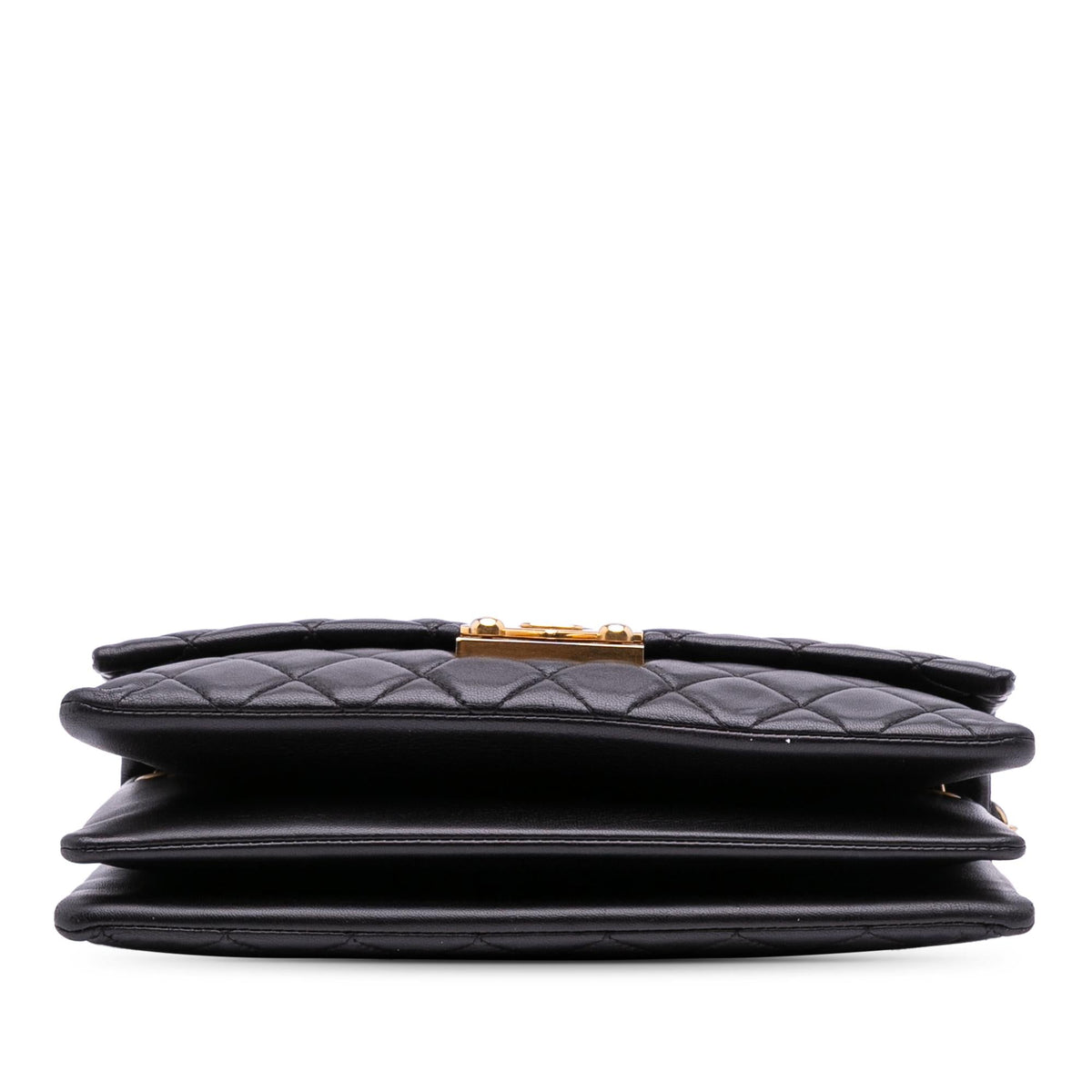 Chanel Quilted Lambskin Pagoda Accordion Flap