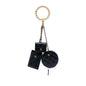 Chanel Quilted Lambskin Pearl Crown CC Wristlet Multi Pouches