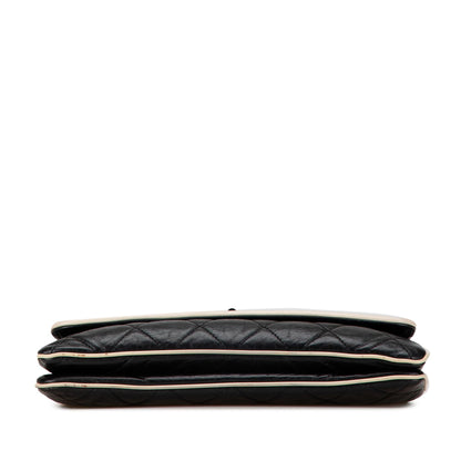 Chanel Quilted Lambskin Reissue East West Flap