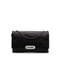 Chanel Quilted Lambskin Retro Label Shoulder Bag