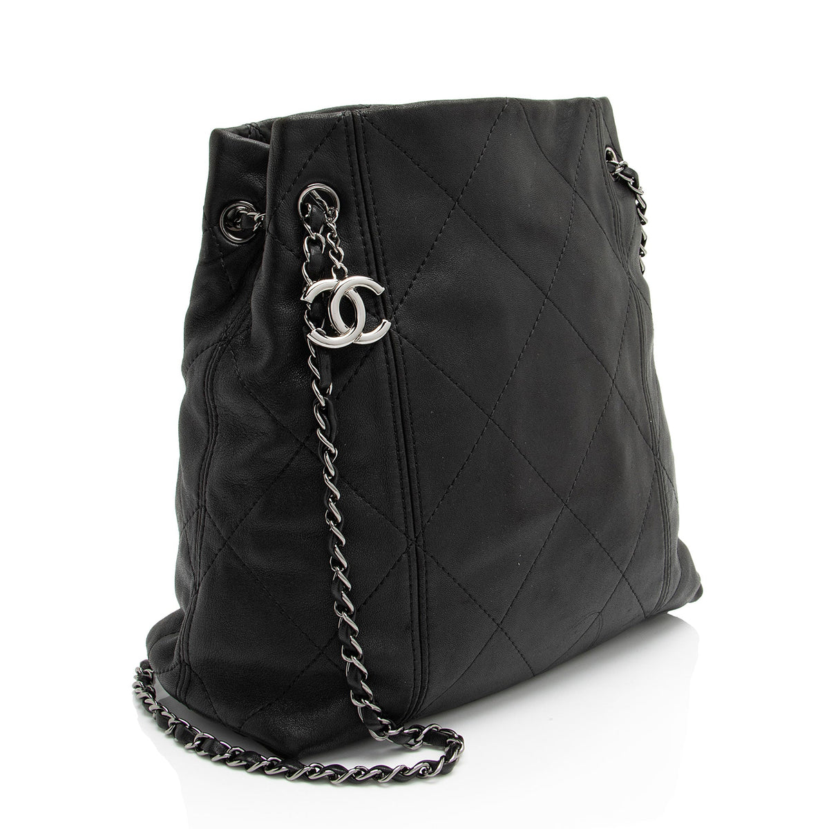 Chanel Quilted Lambskin Soft Touch Shoulder Bag