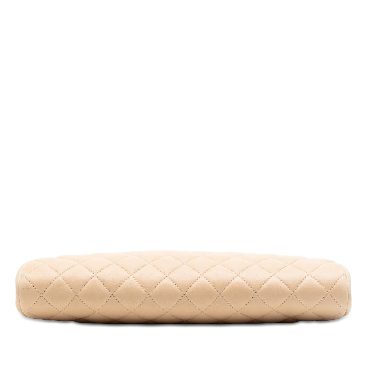 Chanel Quilted Lambskin Timeless Kisslock Clutch