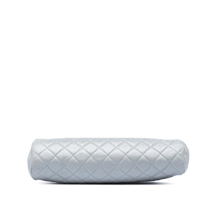 Chanel Quilted Lambskin Timeless Kisslock Clutch