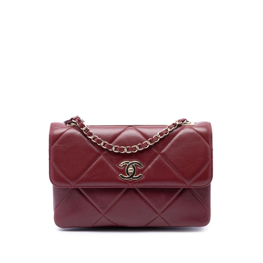 Chanel Quilted Lambskin Trendy CC Flap