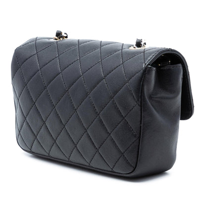 Chanel Quilted Lambskin Turn and Lock Flap
