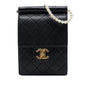 Chanel Quilted Lambskin Vertical Chic Pearls Flap
