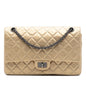 Chanel Quilted Metallic Aged Calfskin Reissue 2.55 Double Flap 226
