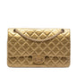 Chanel Quilted Metallic Aged Calfskin Reissue 2.55 Double Flap 226