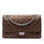 Chanel Quilted Metallic Aged Calfskin Reissue 2.55 Double Flap 226