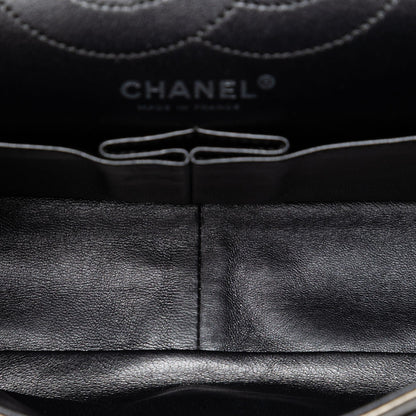 Chanel Quilted Metallic Aged Calfskin Reissue 2.55 Double Flap 226